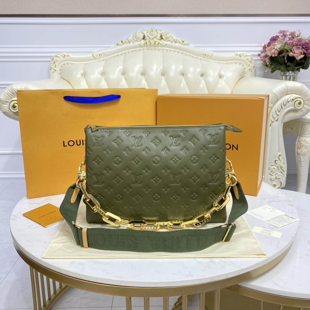Louis Vuitton Coussin MM Dark Green Louis Vuitton Coussin MM Dark Green