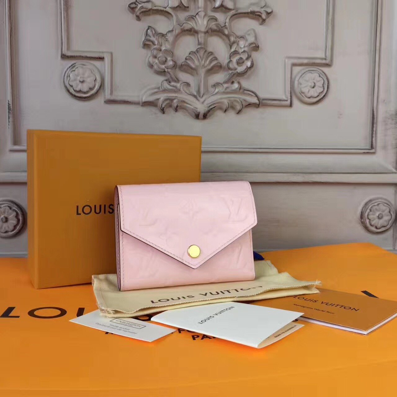 Louis Vuitton Victorine Wallet Rose Ballerine Louis Vuitton Victorine Wallet Rose Ballerine