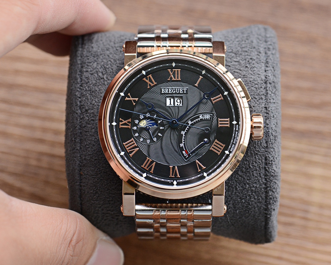 Breguet Day, Moon, and Stars Series Men’s Mechanical Wristwatch Breguet Day, Moon, and Stars Series Men’s Mechanical Wristwatch