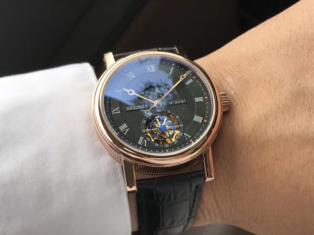 Breguet Day, Moon, and Stars Series Men’s Mechanical Wristwatch Breguet Day, Moon, and Stars Series Men’s Mechanical Wristwatch