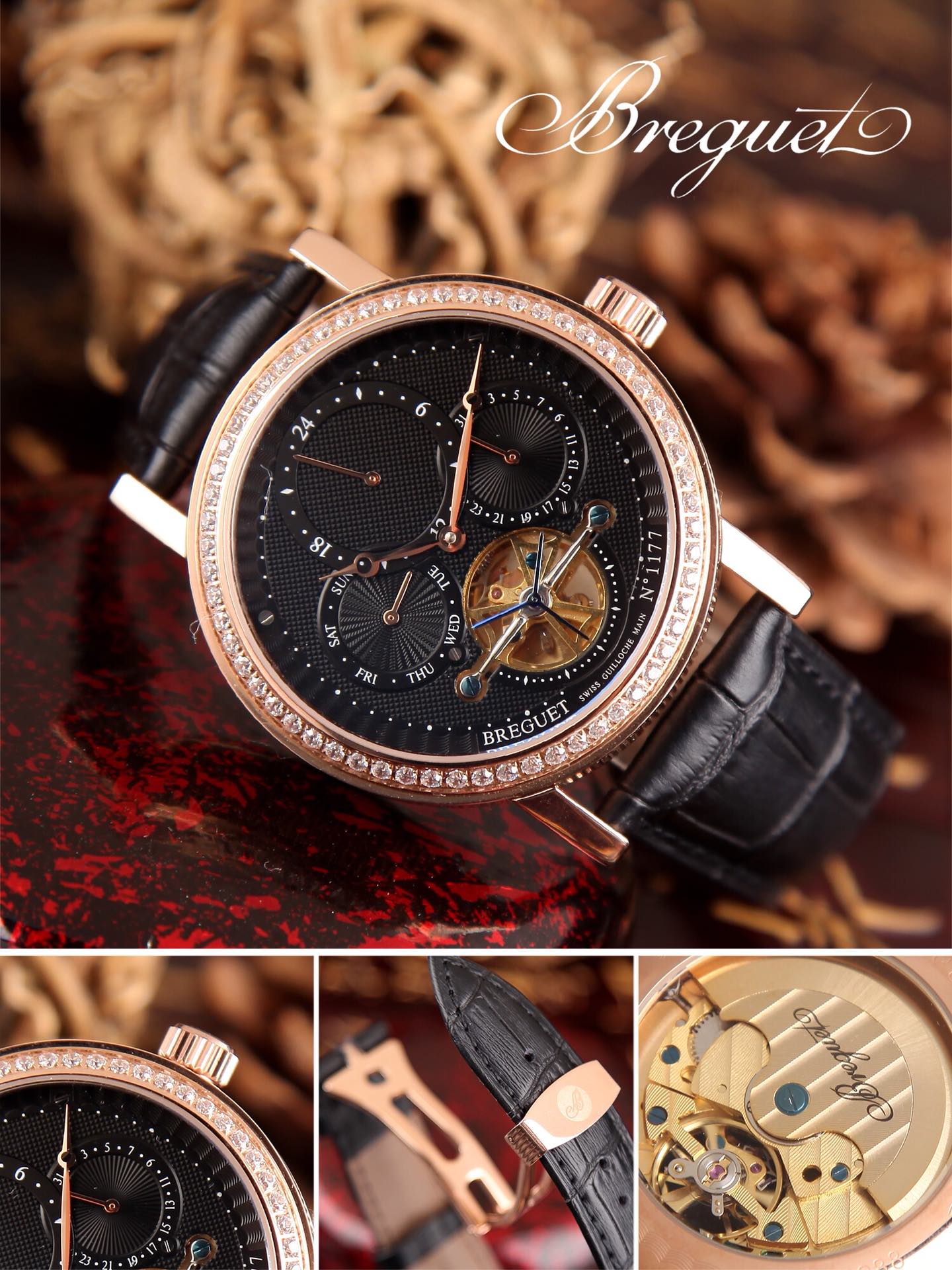 Breguet Men’s Top-Grade Wristwatch Breguet Men’s Top-Grade Wristwatch