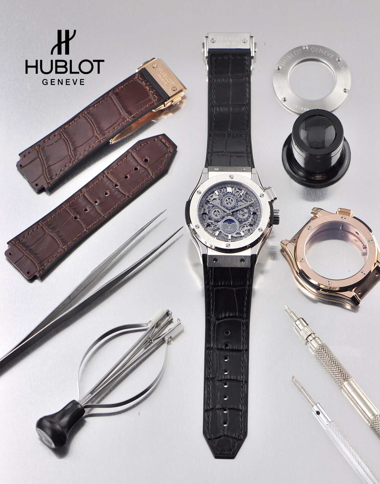 Hublot Classic Fusion Six Hands Skeleton Series Hublot Classic Fusion Six Hands Skeleton Series