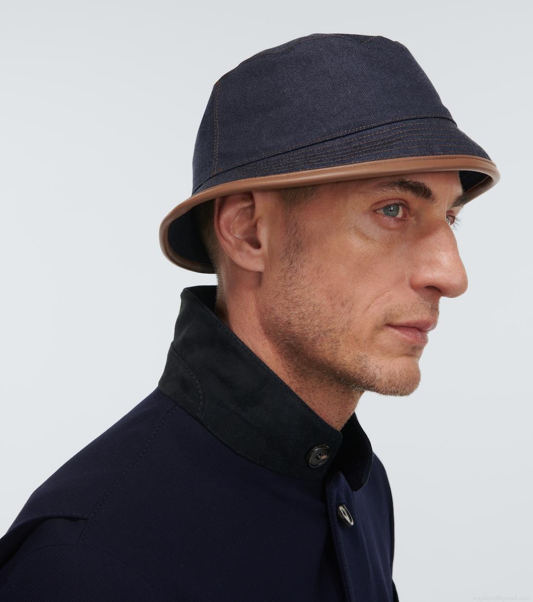 Loro PianaWool, cotton and cashmere bucket hat Loro PianaWool, cotton and cashmere bucket hat