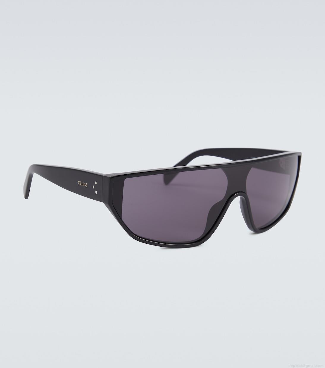Celine EyewearRectangle-frame acetate sunglasses Celine EyewearRectangle-frame acetate sunglasses