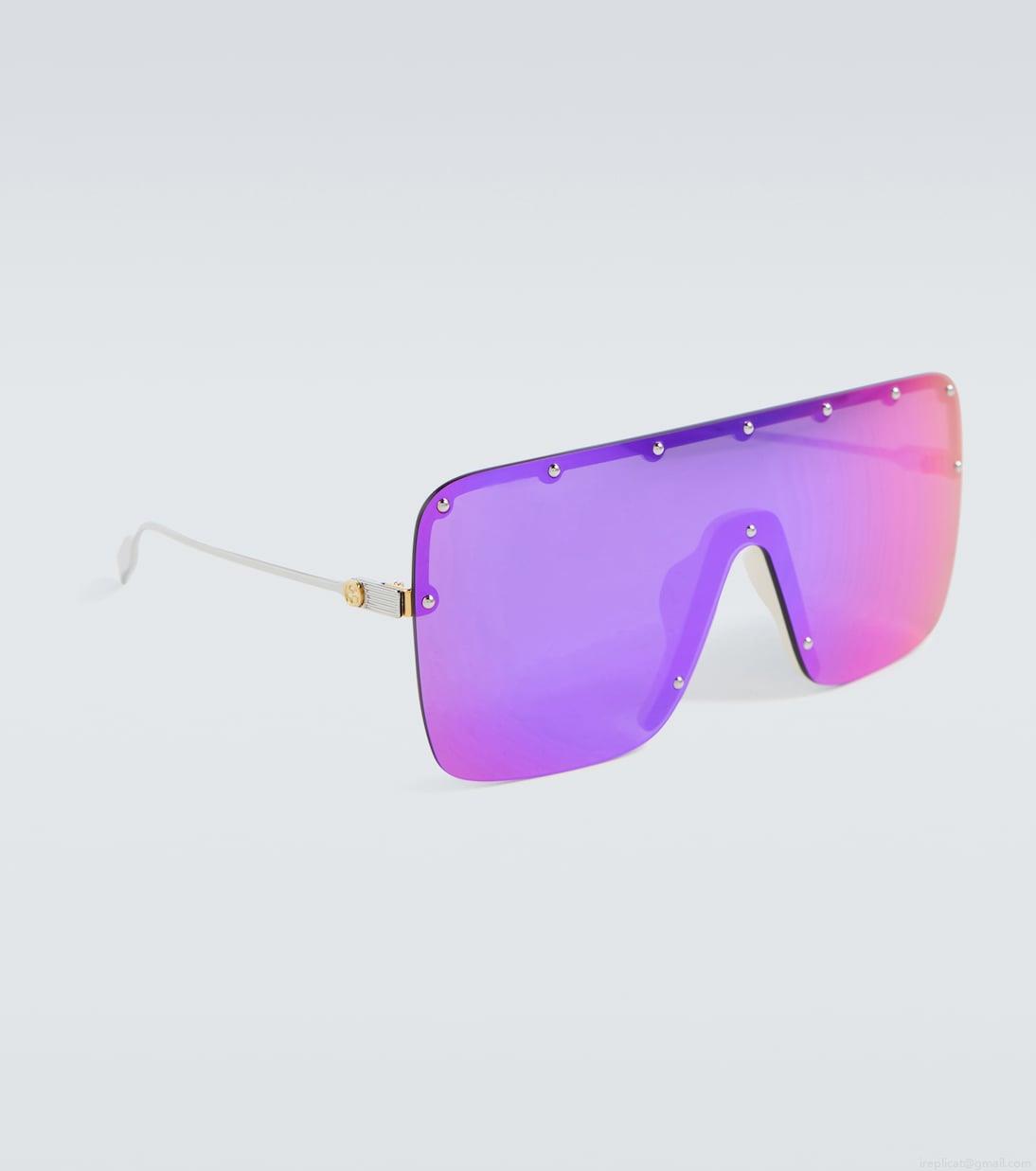 GucciMask-frame sunglasses GucciMask-frame sunglasses