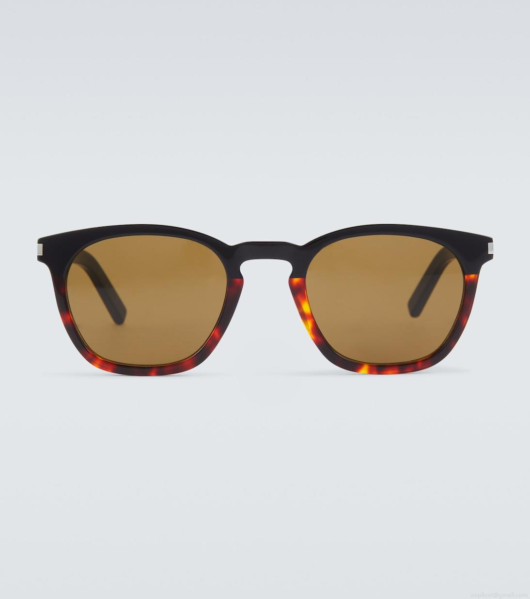 Saint LaurentRound acetate sunglasses Saint LaurentRound acetate sunglasses