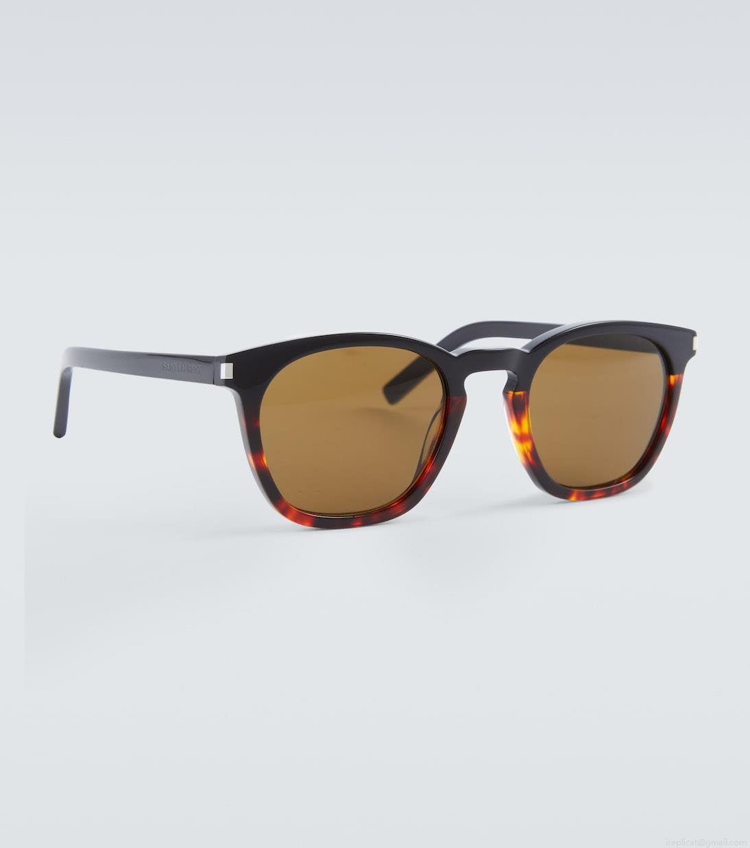 Saint LaurentRound acetate sunglasses Saint LaurentRound acetate sunglasses