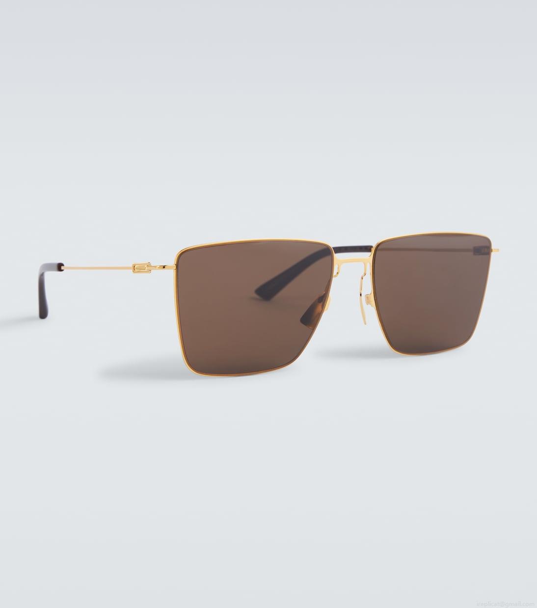 Bottega VenetaUltrathin rectangular sunglasses Bottega VenetaUltrathin rectangular sunglasses