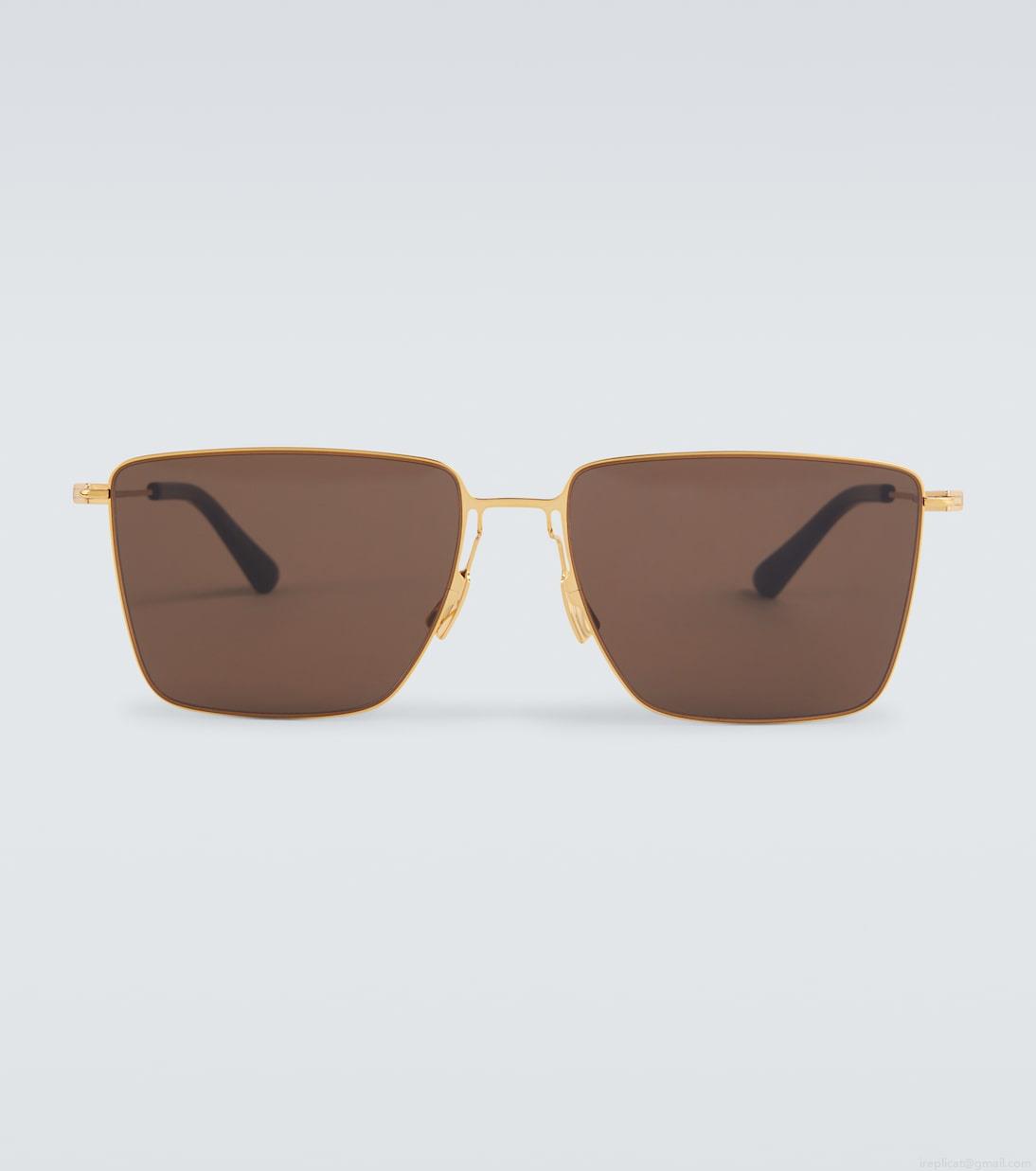 Bottega VenetaUltrathin rectangular sunglasses Bottega VenetaUltrathin rectangular sunglasses