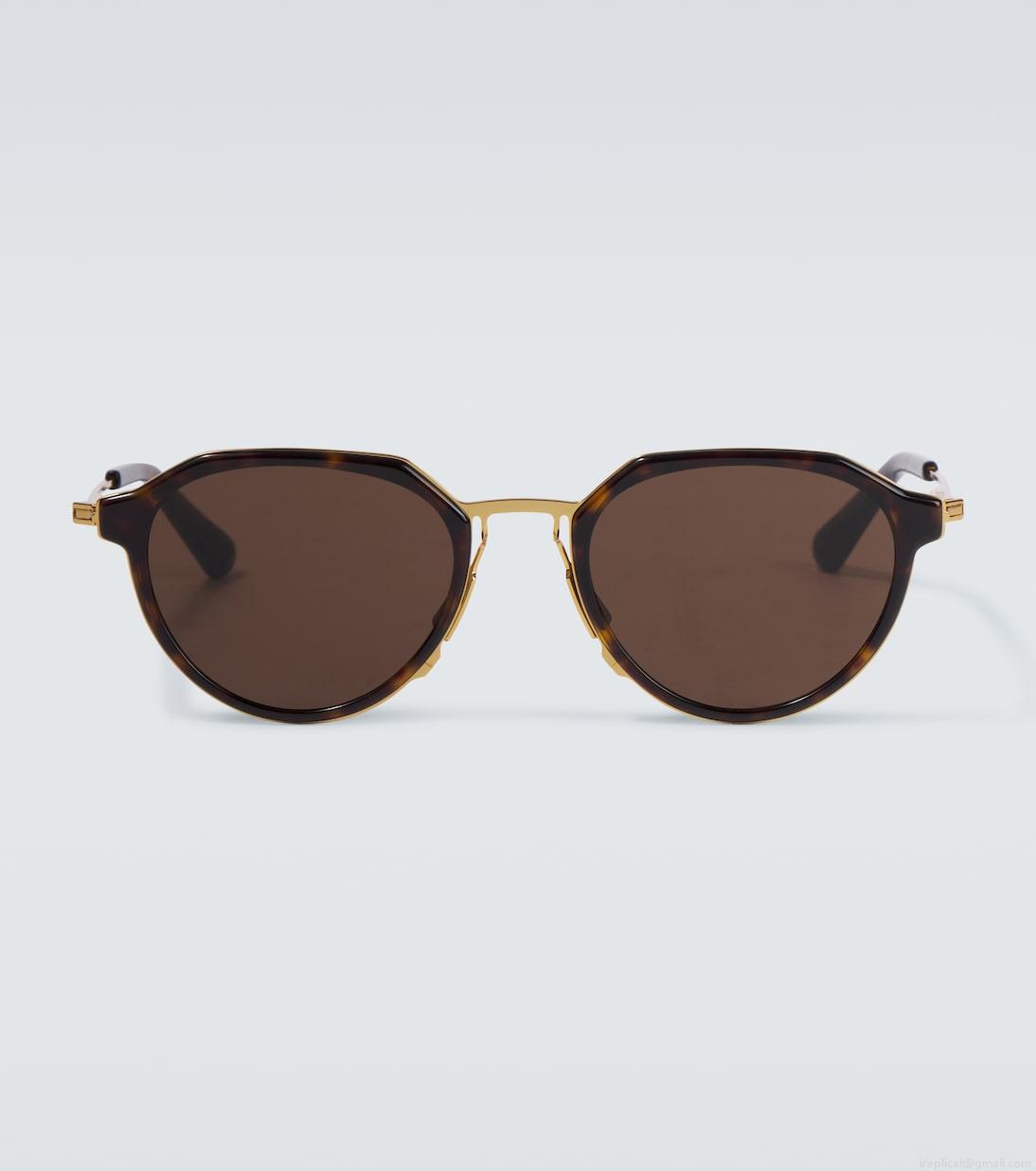 Bottega VenetaPanthos round sunglasses Bottega VenetaPanthos round sunglasses