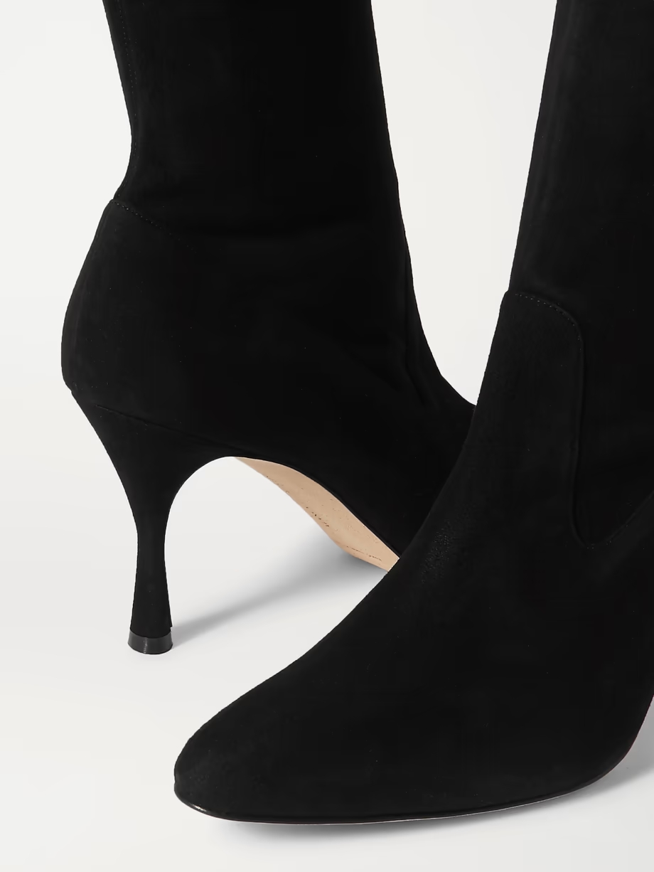 Pamfilo 90 stretch-suede knee boots Pamfilo 90 stretch-suede knee boots