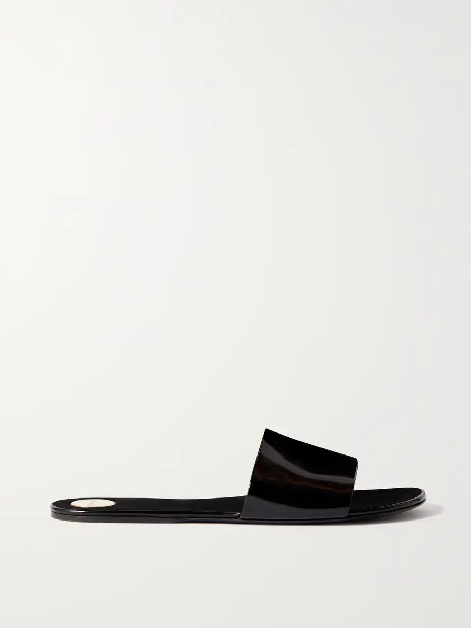 Carlyle patent-leather sandals Carlyle patent-leather sandals