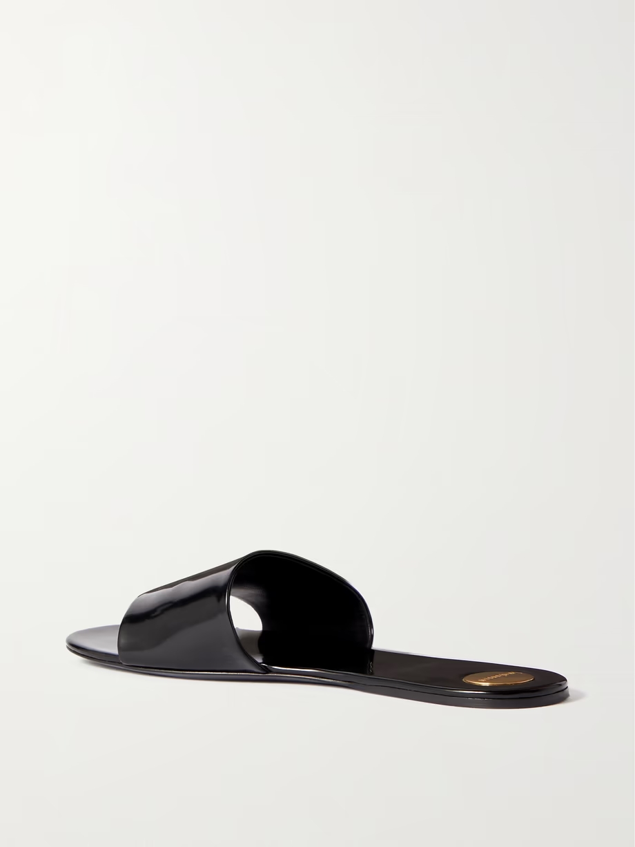 Carlyle patent-leather sandals Carlyle patent-leather sandals