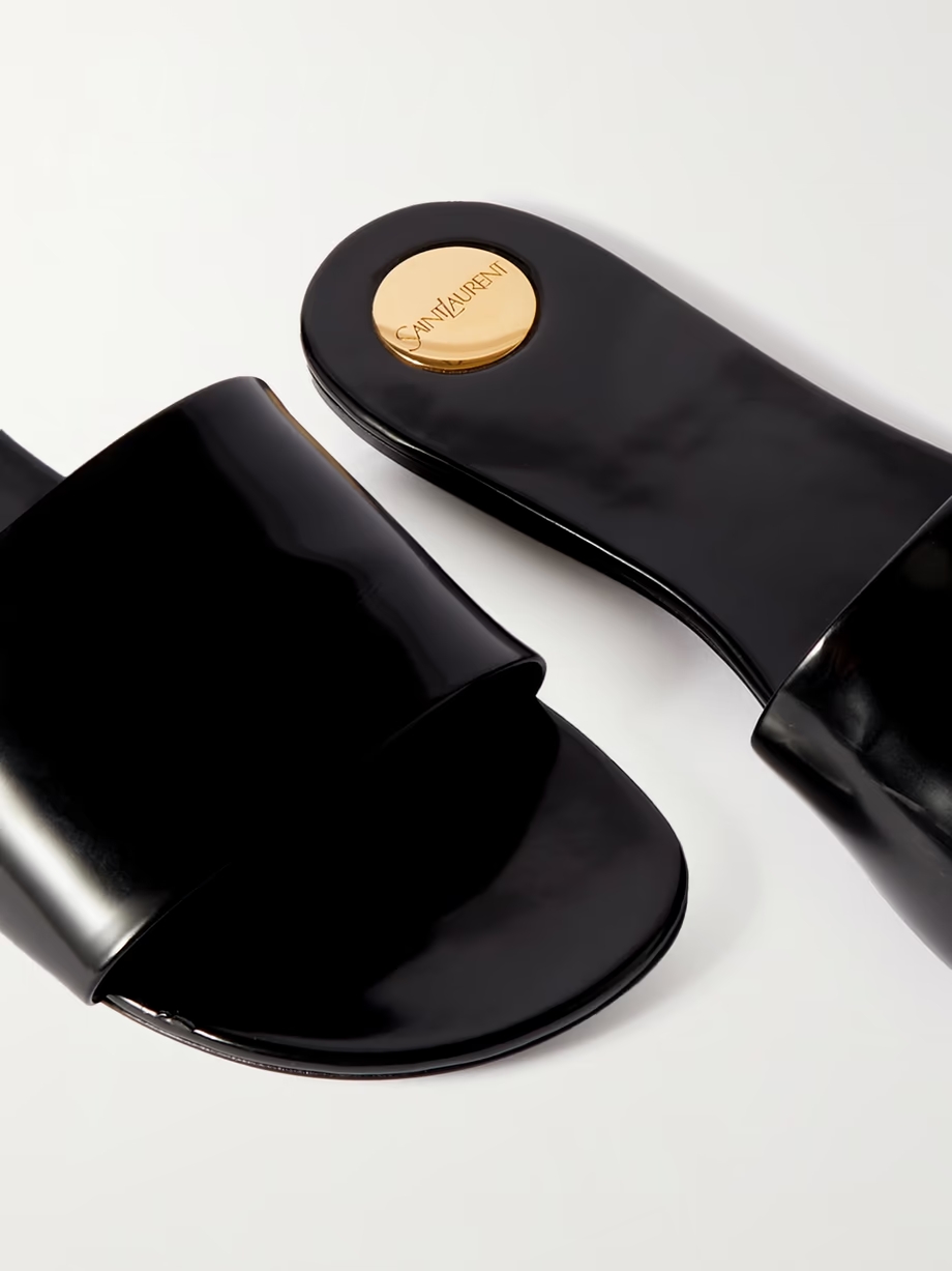 Carlyle patent-leather sandals Carlyle patent-leather sandals