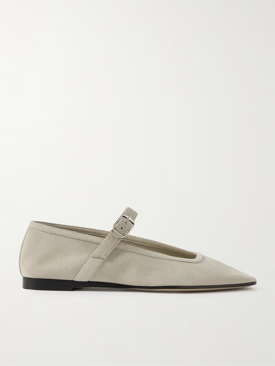 Suede Mary Jane ballet flats Suede Mary Jane ballet flats