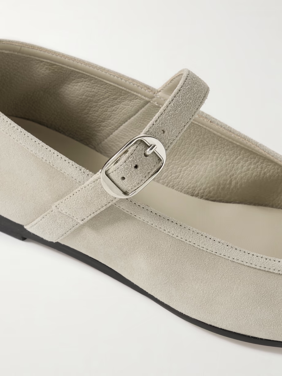Suede Mary Jane ballet flats Suede Mary Jane ballet flats