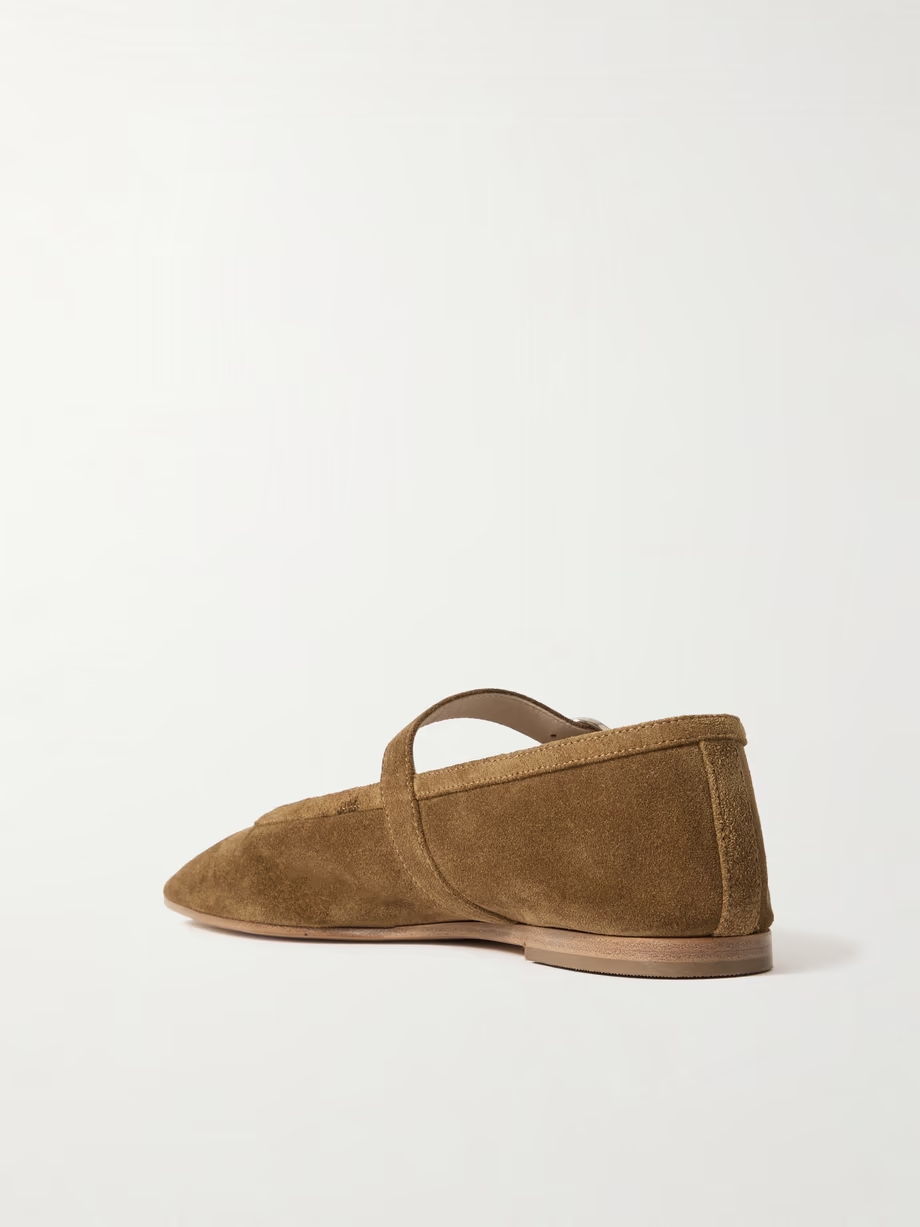 Suede Mary Jane ballet flats Suede Mary Jane ballet flats