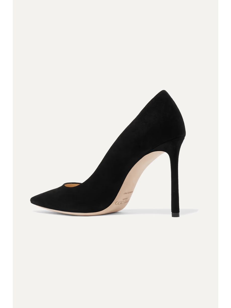 Romy 100 suede pumps Romy 100 suede pumps