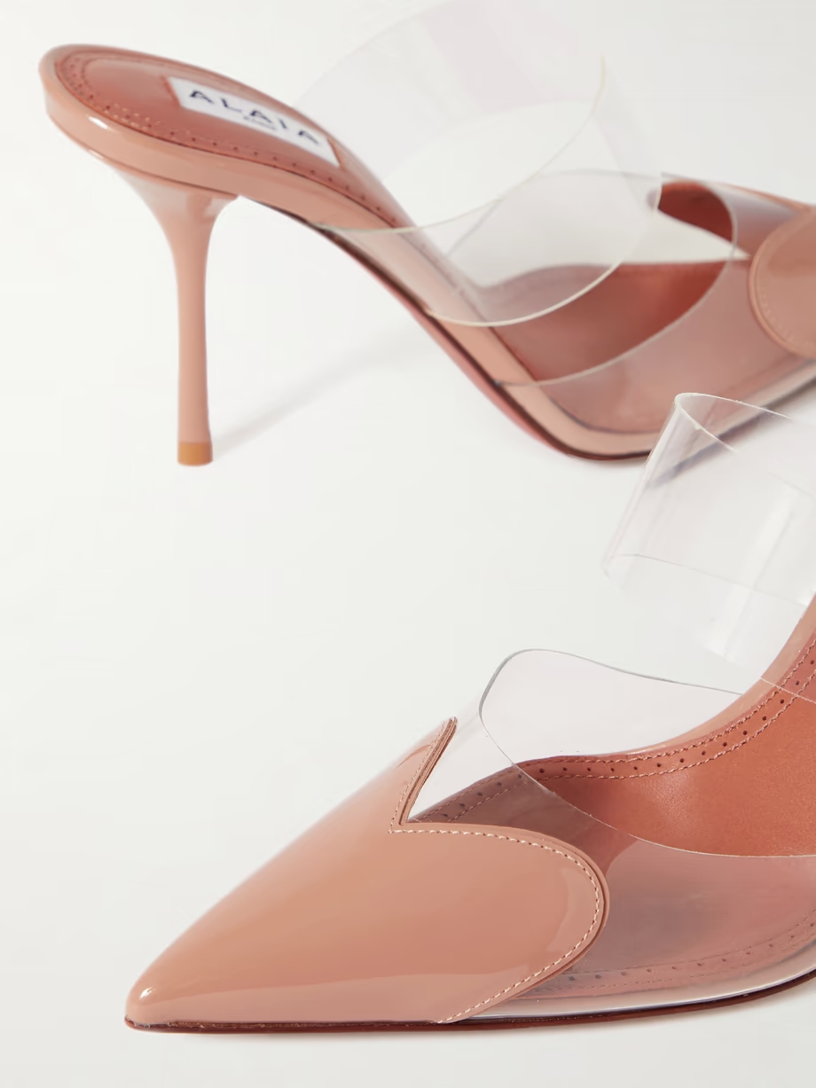 Cœur 90 PU and patent-leather pumps Cœur 90 PU and patent-leather pumps