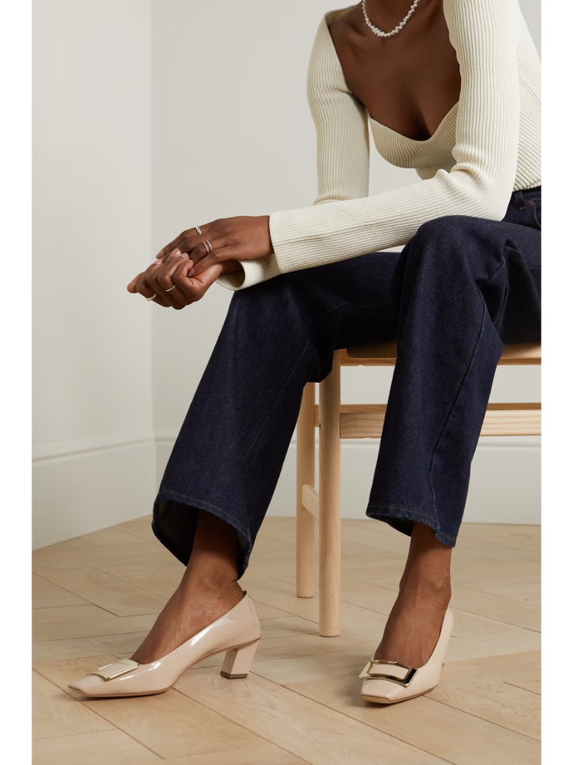 Belle Vivier patent-leather pumps Belle Vivier patent-leather pumps