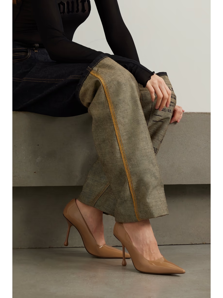 Ixia 95 patent-leather pumps Ixia 95 patent-leather pumps