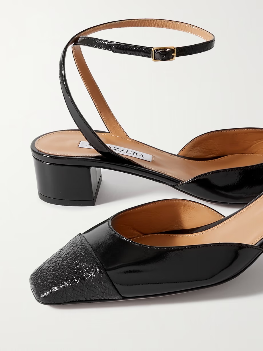 French Flirt 35 patent-leather Mary Jane pumps French Flirt 35 patent-leather Mary Jane pumps