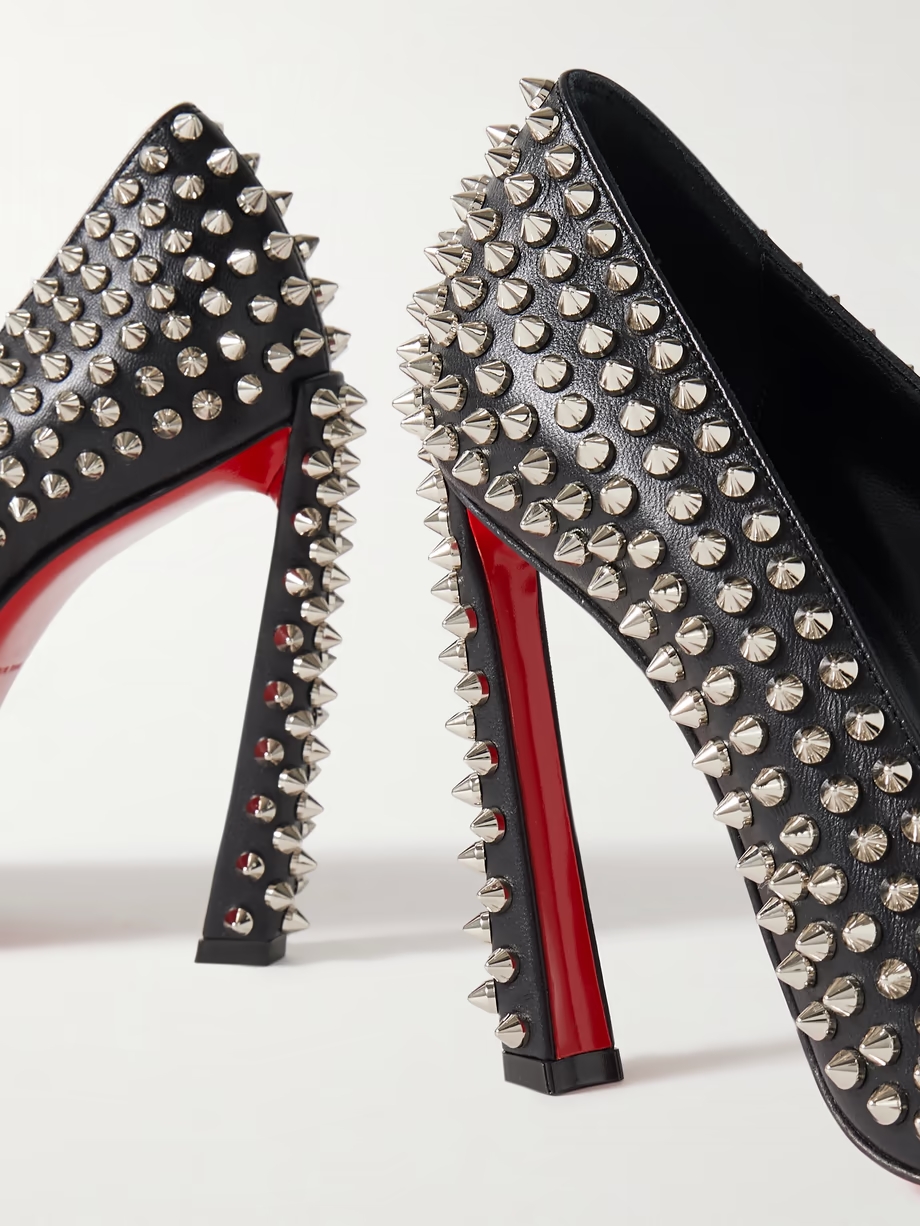 Condora 100 spiked leather pumps Condora 100 spiked leather pumps
