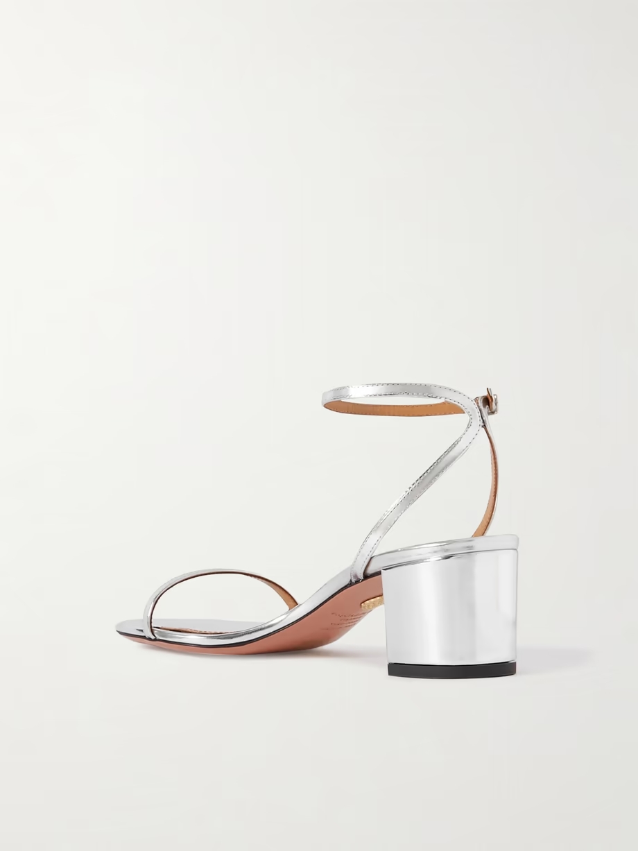Olie 50 metallic leather sandals Olie 50 metallic leather sandals