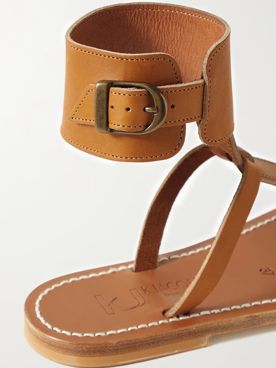 + NET SUSTAIN Caravelle leather sandals + NET SUSTAIN Caravelle leather sandals