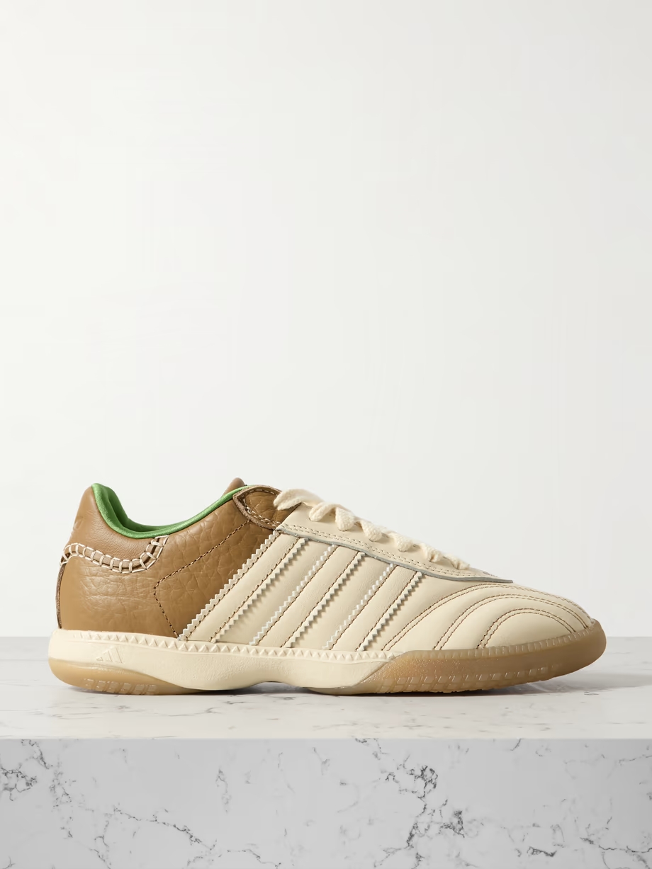 + Wales Bonner Samba Millenium leather sneakers + Wales Bonner Samba Millenium leather sneakers