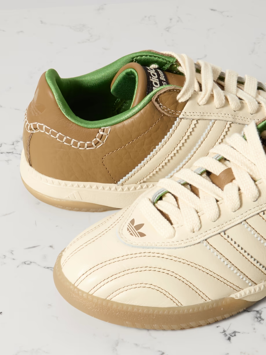 + Wales Bonner Samba Millenium leather sneakers + Wales Bonner Samba Millenium leather sneakers