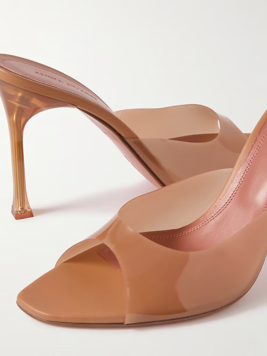 Alexa PVC mules Alexa PVC mules