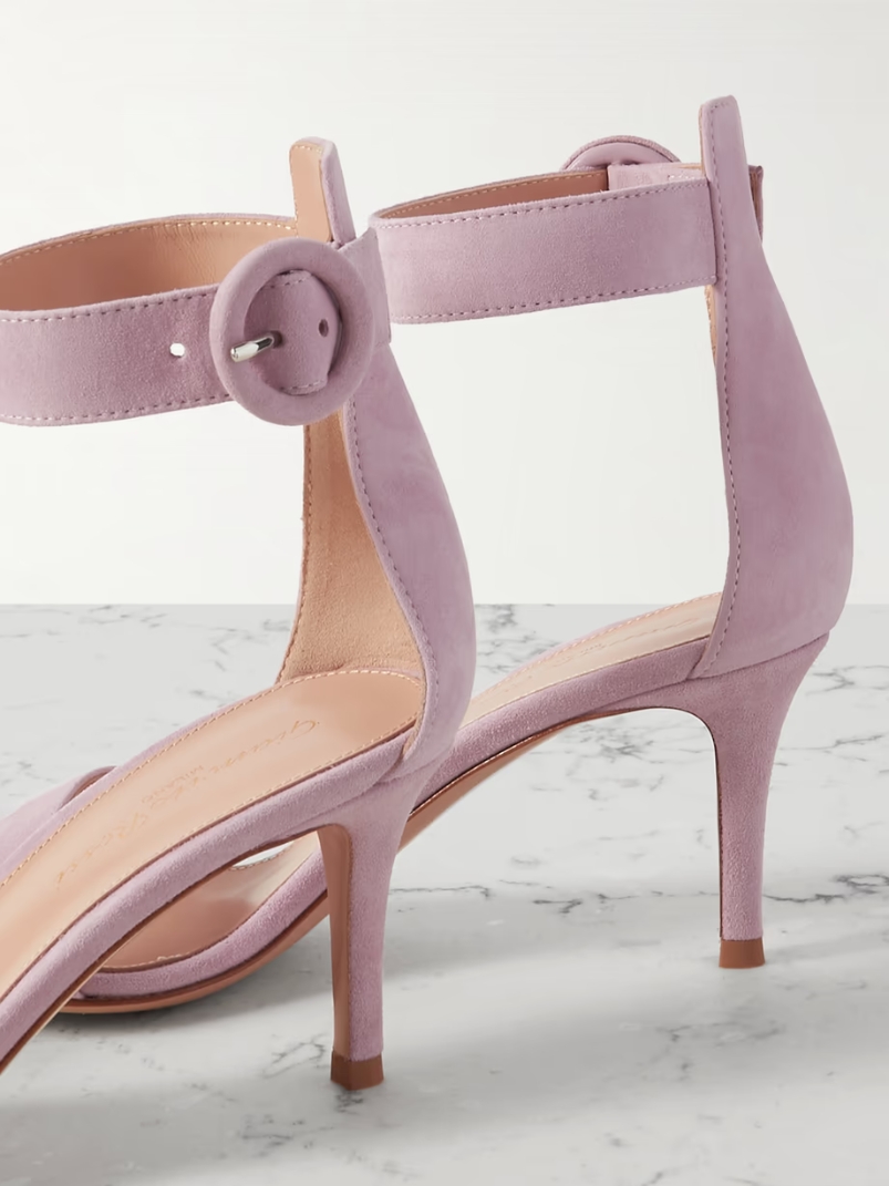 Portofino 70 suede sandals Portofino 70 suede sandals