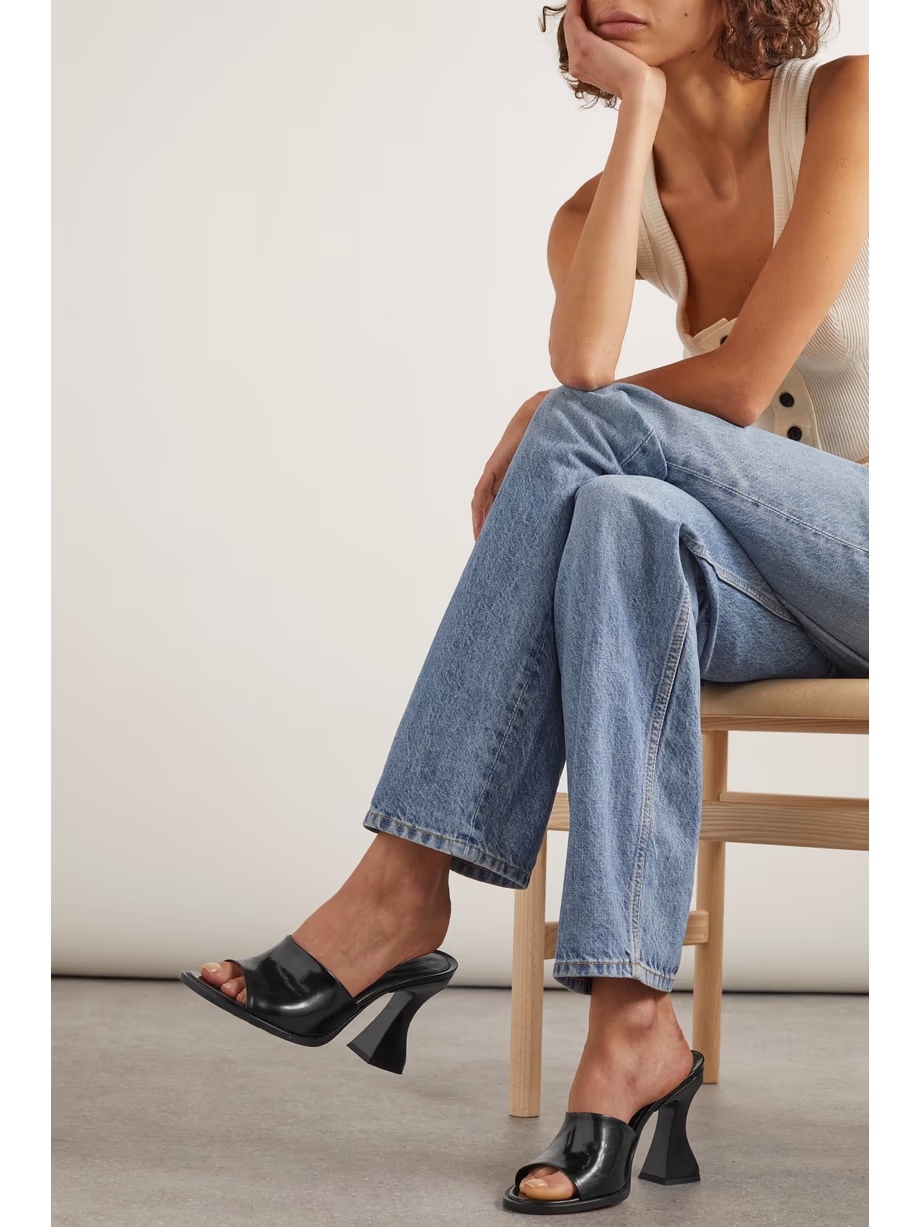 Cha-Cha patent-leather mules Cha-Cha patent-leather mules