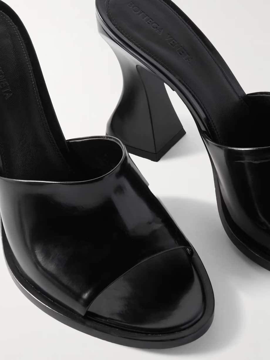 Cha-Cha patent-leather mules Cha-Cha patent-leather mules