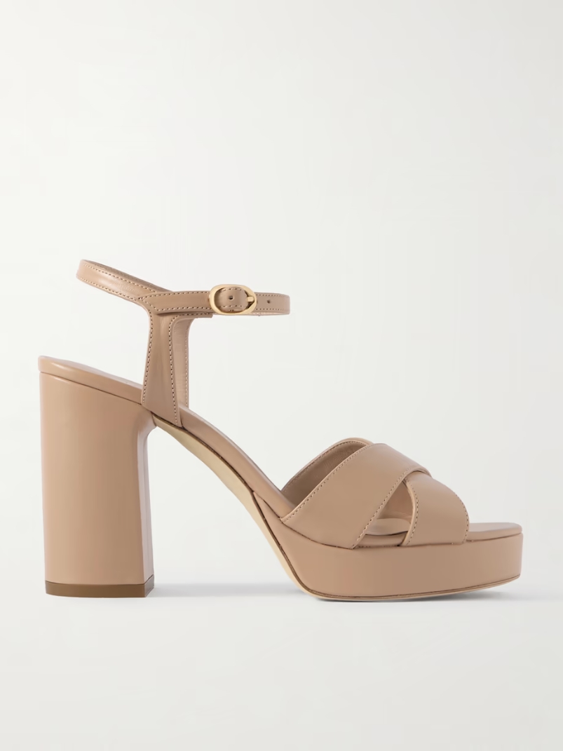 Dayna leather platform sandals Dayna leather platform sandals
