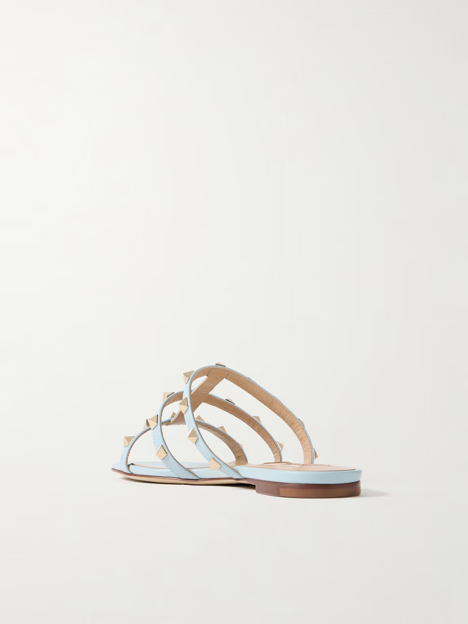 Rockstud leather sandals Rockstud leather sandals