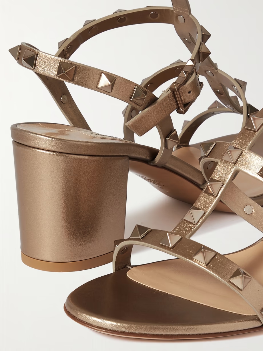 Rockstud 60 leather sandals Rockstud 60 leather sandals