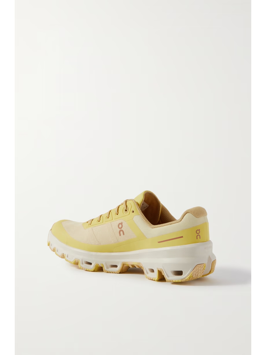 + On Cloudventure recycled-canvas and mesh sneakers + On Cloudventure recycled-canvas and mesh sneakers