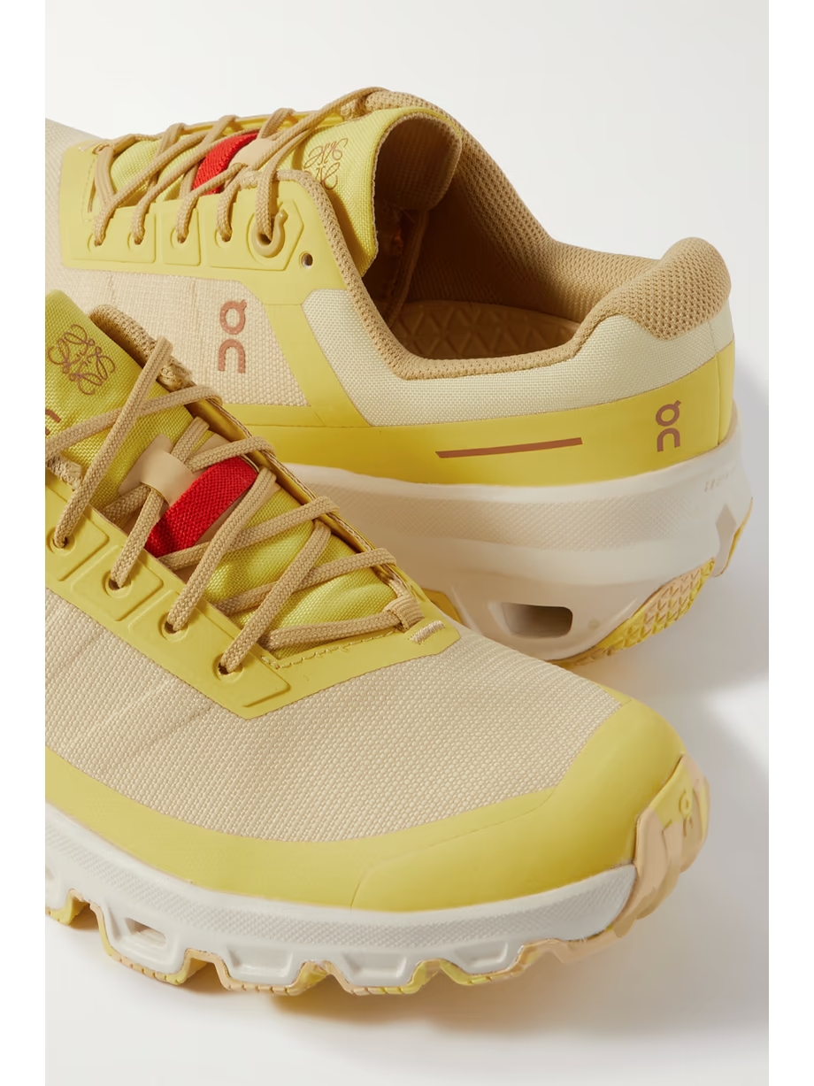 + On Cloudventure recycled-canvas and mesh sneakers + On Cloudventure recycled-canvas and mesh sneakers