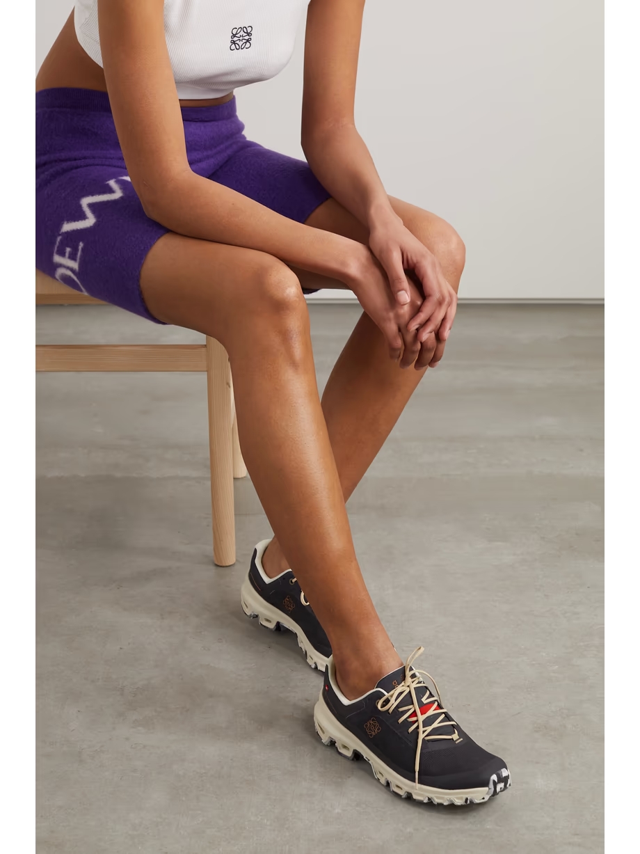 + On Cloudventure recycled-canvas and mesh sneakers + On Cloudventure recycled-canvas and mesh sneakers