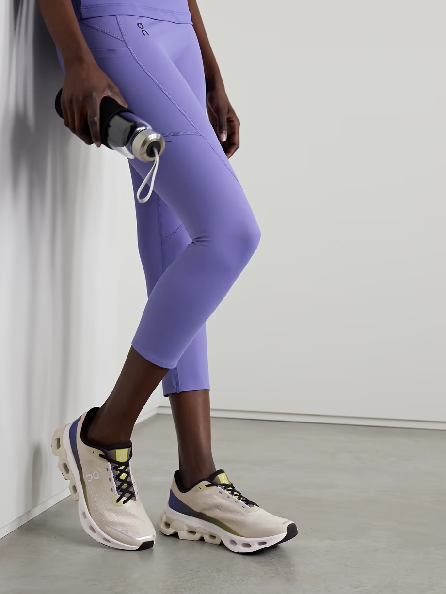 Cloudspark rubber-trimmed recycled-mesh sneakers Cloudspark rubber-trimmed recycled-mesh sneakers