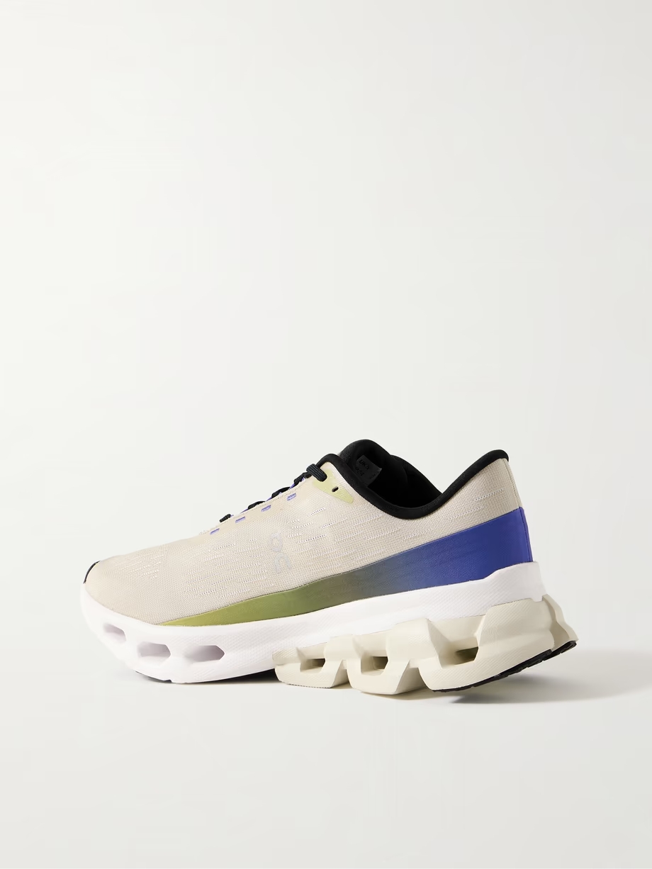 Cloudspark rubber-trimmed recycled-mesh sneakers Cloudspark rubber-trimmed recycled-mesh sneakers