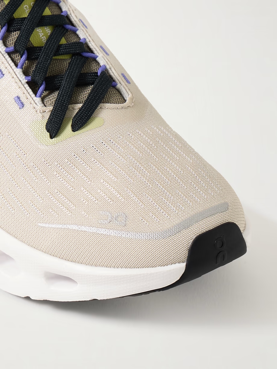 Cloudspark rubber-trimmed recycled-mesh sneakers Cloudspark rubber-trimmed recycled-mesh sneakers