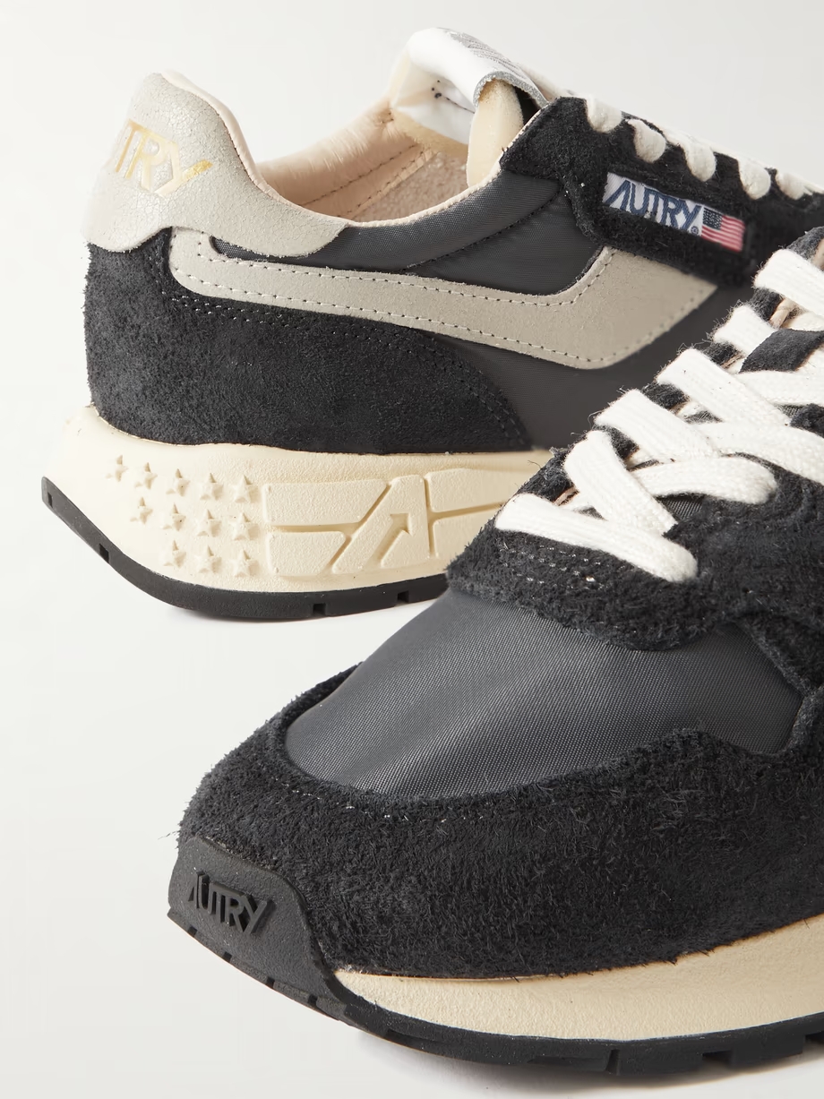 Reelwind Low suede and shell sneakers Reelwind Low suede and shell sneakers