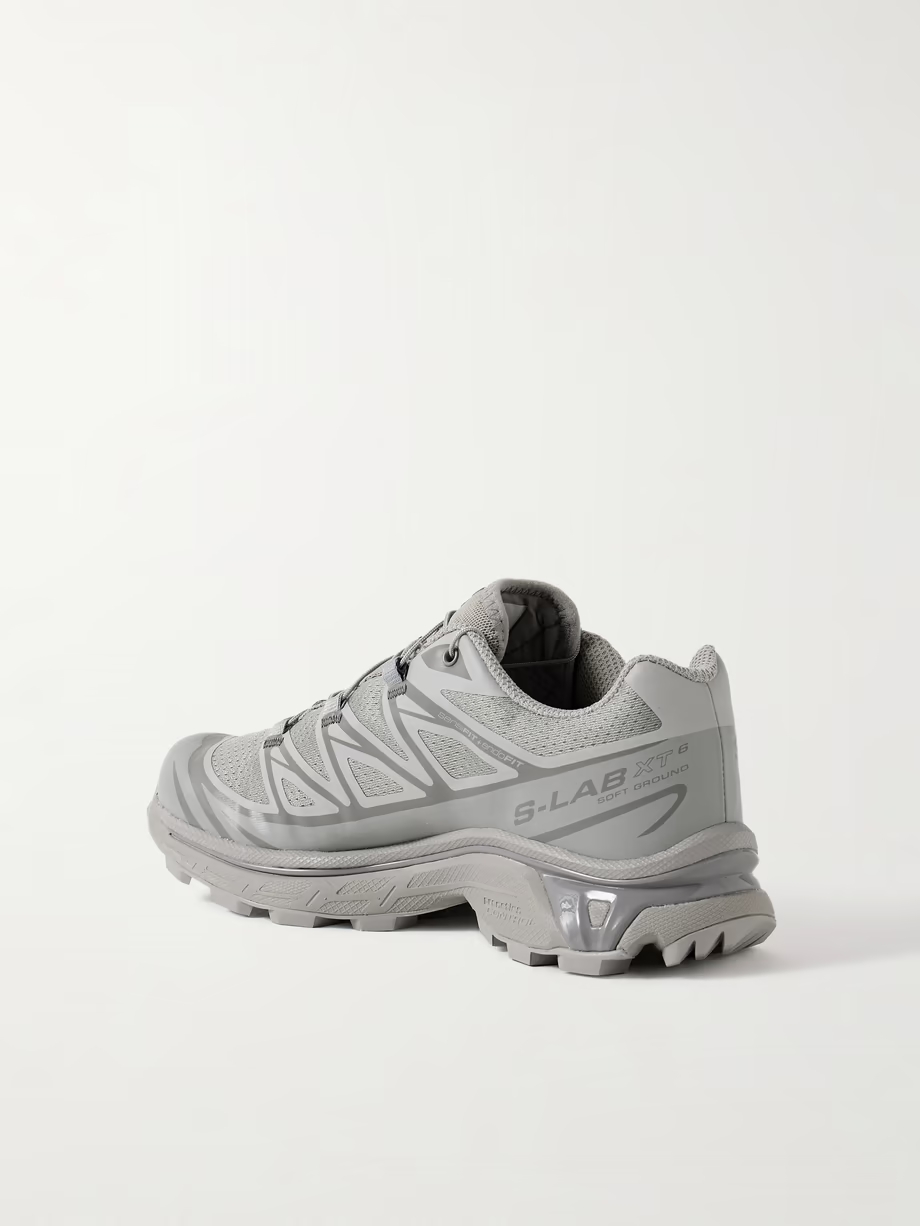 XT-6 rubber-trimmed mesh sneakers XT-6 rubber-trimmed mesh sneakers