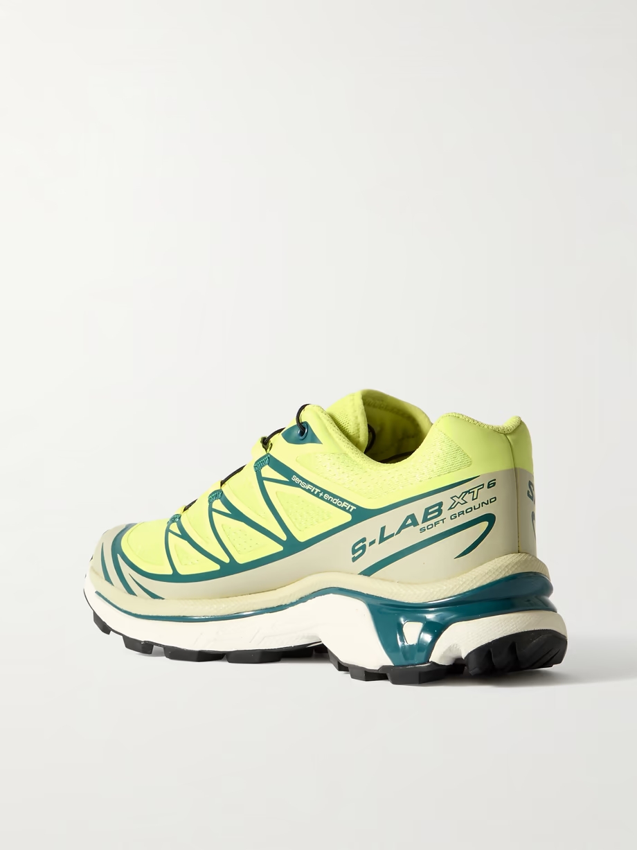 XT-6 rubber-trimmed mesh sneakers XT-6 rubber-trimmed mesh sneakers