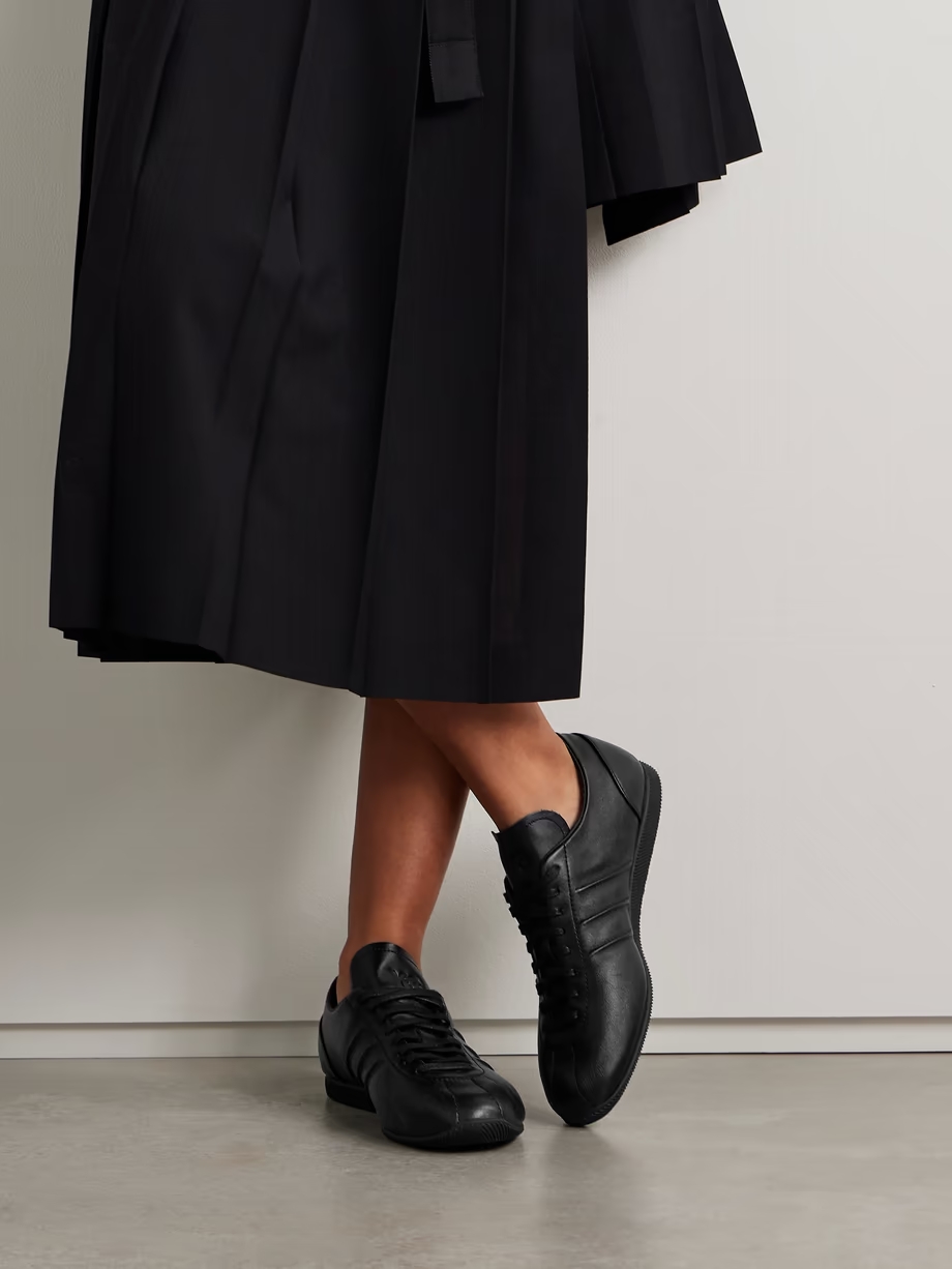 + Y-3 leather sneakers + Y-3 leather sneakers