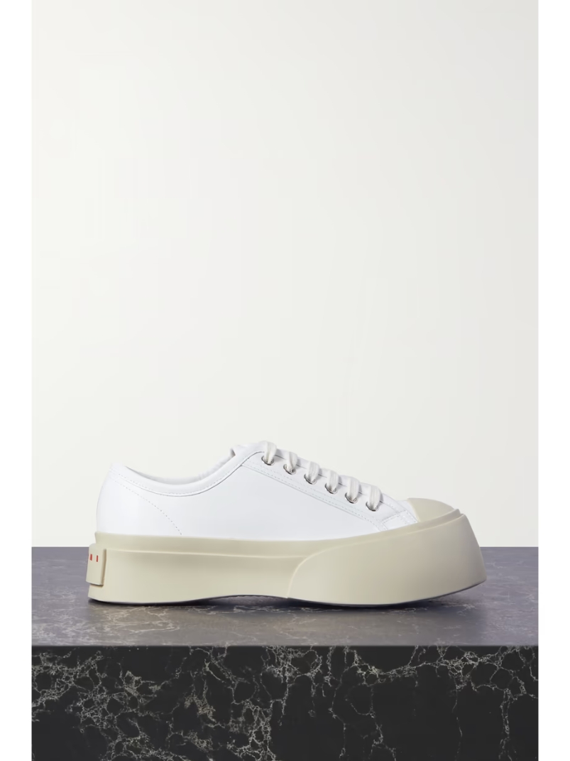 Pablo leather platform sneakers Pablo leather platform sneakers