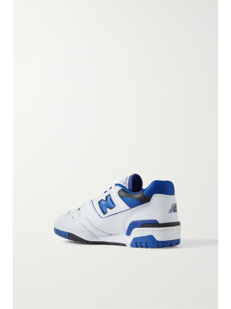 550 rubber and mesh-trimmed leather sneakers 550 rubber and mesh-trimmed leather sneakers